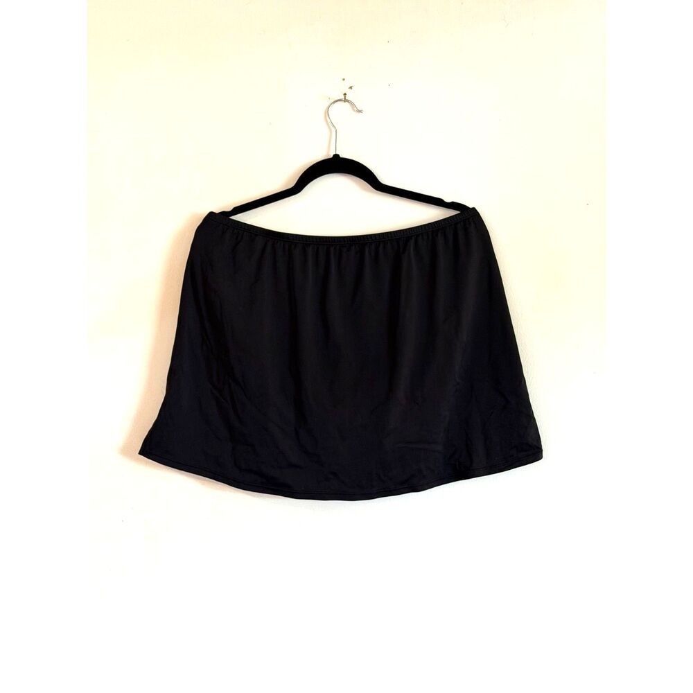 Swim by Cacique Swim Skirt Black Sz 14 Gorgeous - Picture 1 of 2